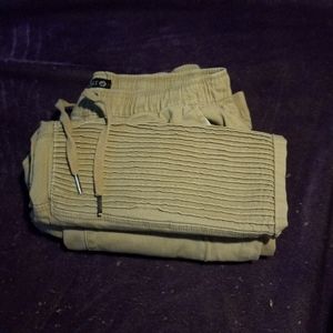 Free planet khaki joggers